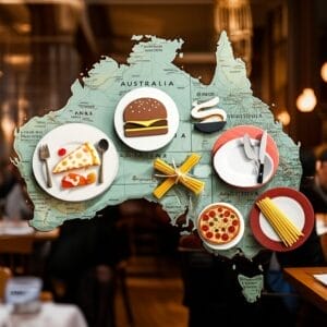What are the most popular types of restaurants in Australia?