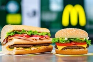 Is Subway bigger than McDonald’s?