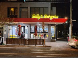 Billyâ€™s Burgers restaurant